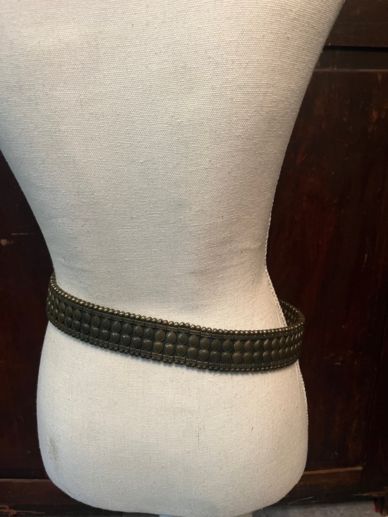 Donna Karan New York Belt Black Brass Size 12